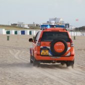 Reanimatie na verdrinking strand Katwijk